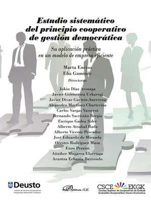 cover image of Estudio sistemático del principio cooperativo de gestión democrática. Su aplicación práctica en un modelo de empresa eficiente